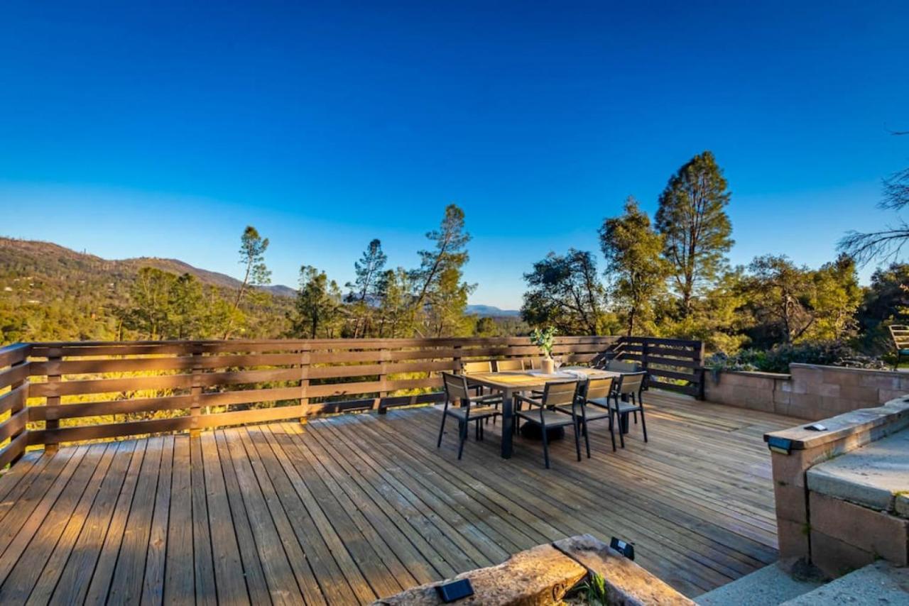 Sierra Vista Lookout Lodge With Creek, Waterfall And Waterholes, Minutes From Bass Lake And Yosemite South Gate North Fork Esterno foto