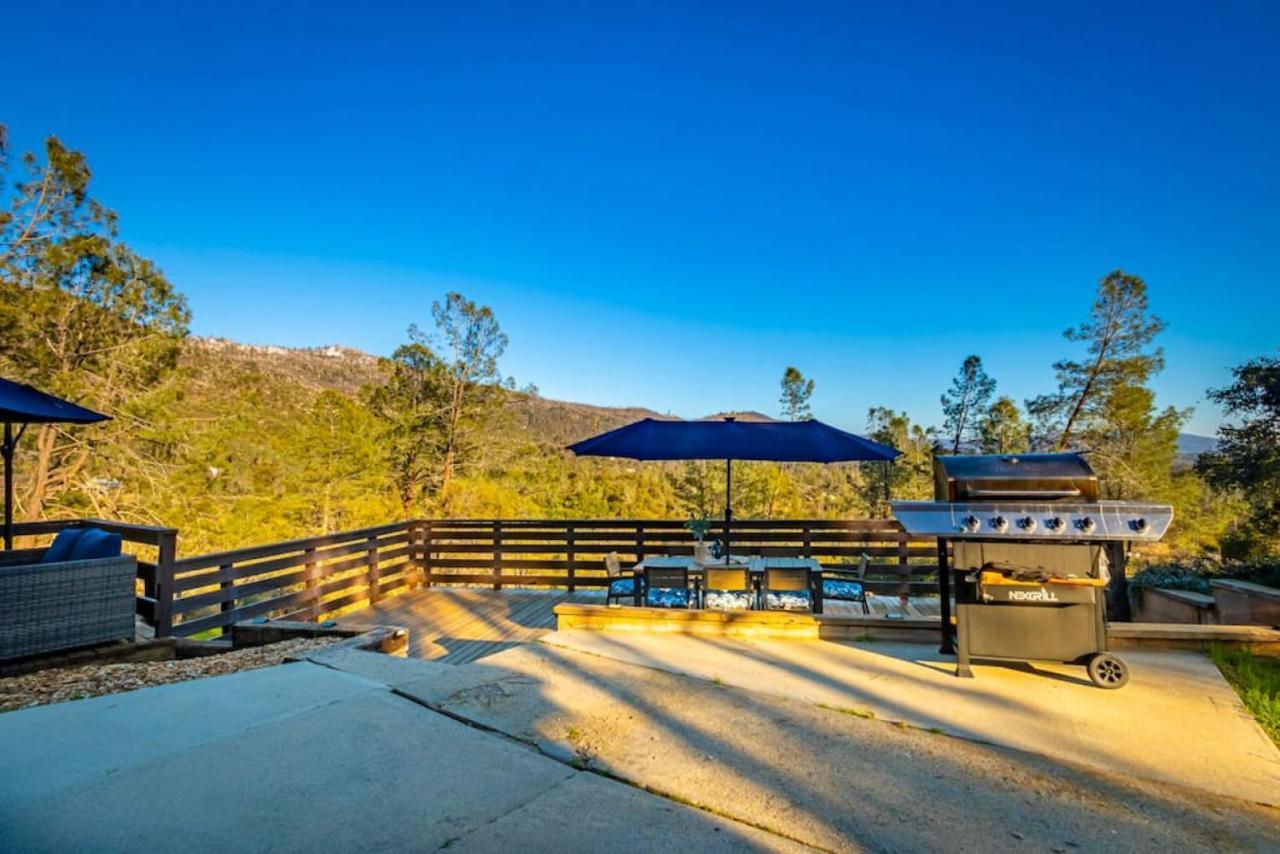Sierra Vista Lookout Lodge With Creek, Waterfall And Waterholes, Minutes From Bass Lake And Yosemite South Gate North Fork Esterno foto