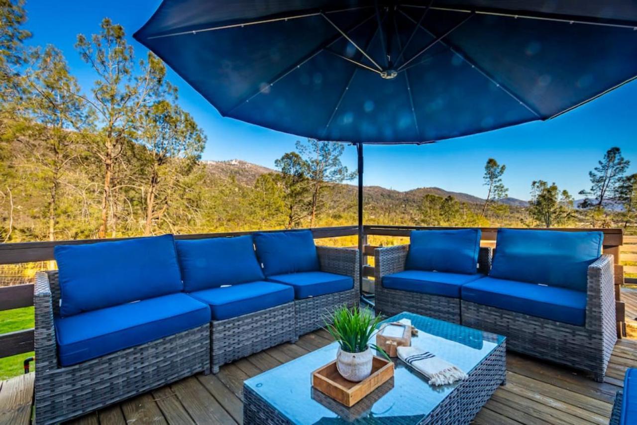 Sierra Vista Lookout Lodge With Creek, Waterfall And Waterholes, Minutes From Bass Lake And Yosemite South Gate North Fork Esterno foto