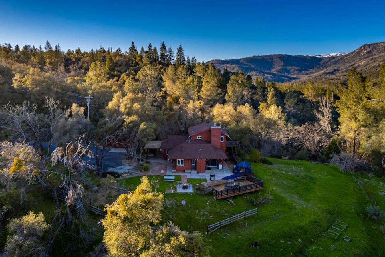 Sierra Vista Lookout Lodge With Creek, Waterfall And Waterholes, Minutes From Bass Lake And Yosemite South Gate North Fork Esterno foto