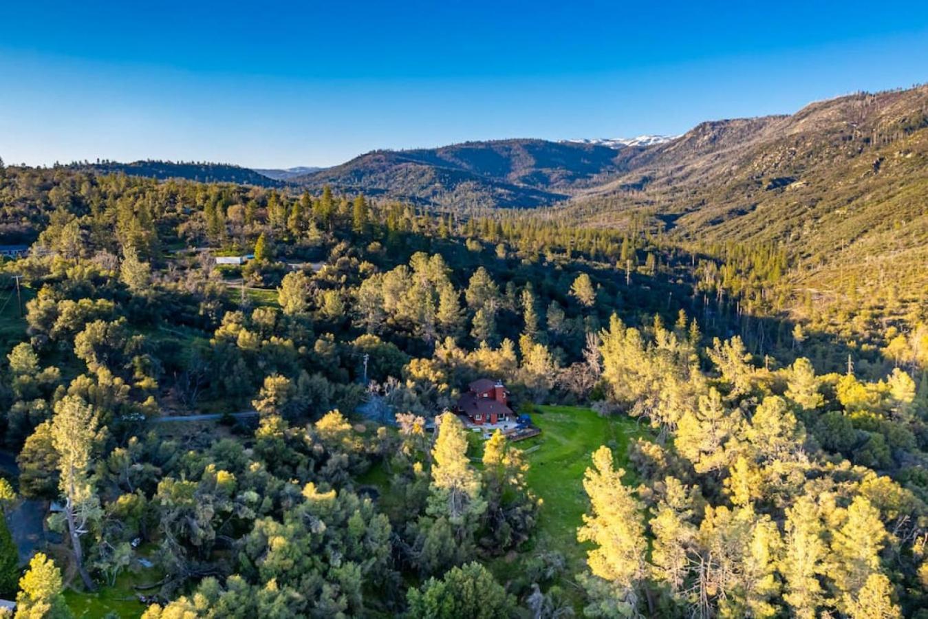 Sierra Vista Lookout Lodge With Creek, Waterfall And Waterholes, Minutes From Bass Lake And Yosemite South Gate North Fork Esterno foto
