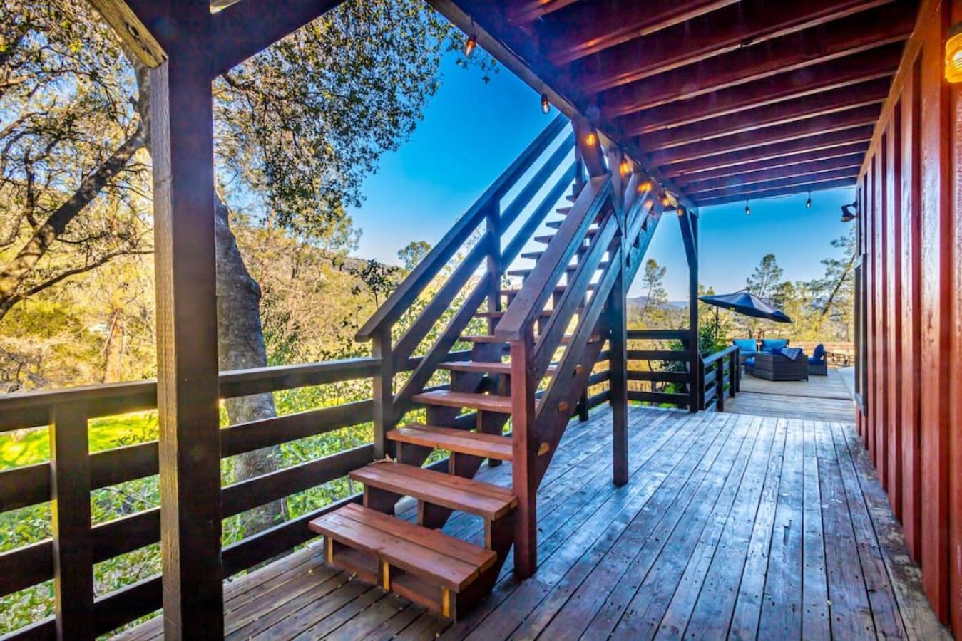 Sierra Vista Lookout Lodge With Creek, Waterfall And Waterholes, Minutes From Bass Lake And Yosemite South Gate North Fork Esterno foto