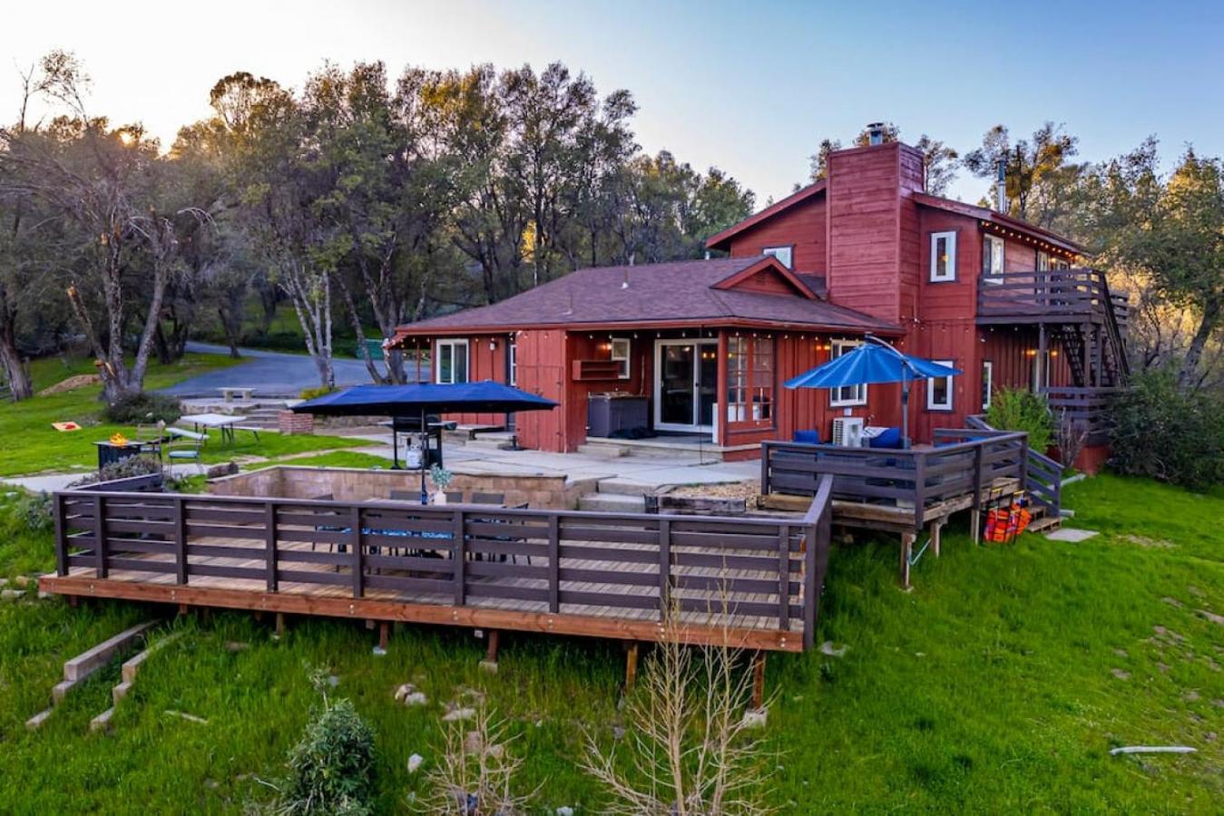 Sierra Vista Lookout Lodge With Creek, Waterfall And Waterholes, Minutes From Bass Lake And Yosemite South Gate North Fork Esterno foto